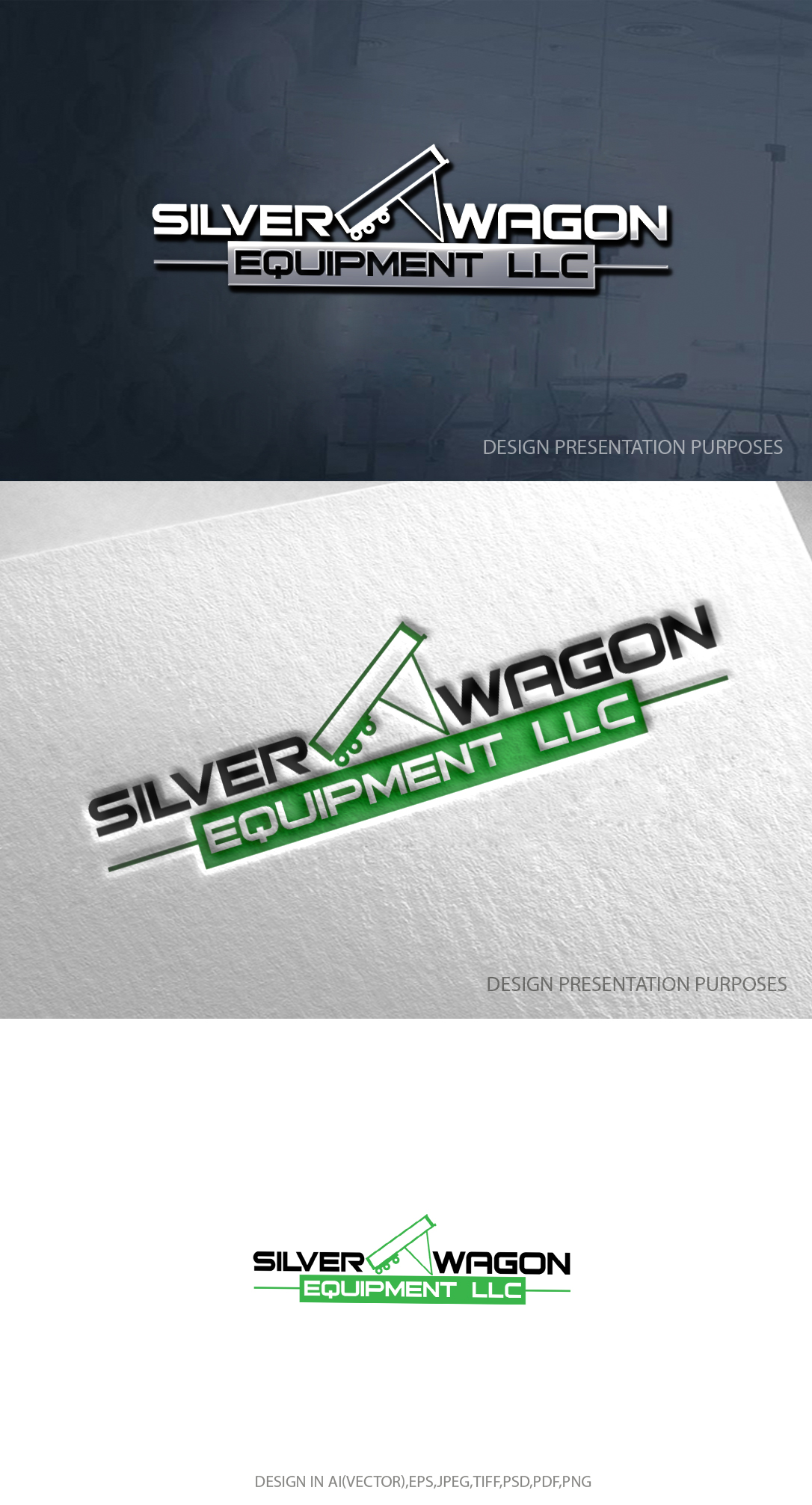 Logo-Design von zebronicgraphic für Silver Wagon Equipment  | Design #32876999