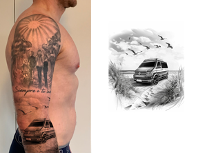 Tattoo Design by Jhon Jairo for this project | Design #32874875