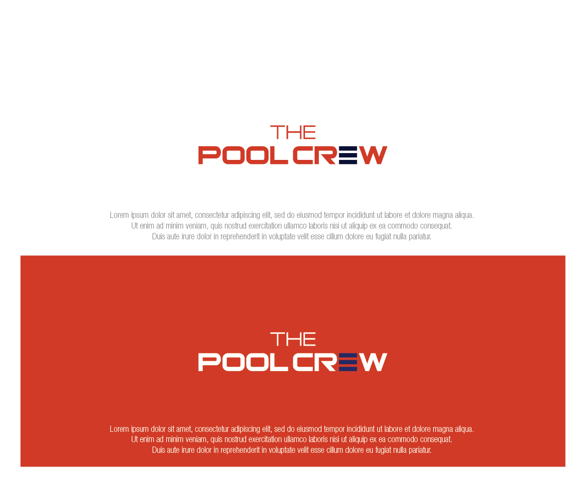 Logo Design by dstudios for The Pool Crew | Design #32910584
