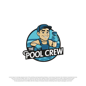 Logo Design by Ura Designs for The Pool Crew | Design: #32917632