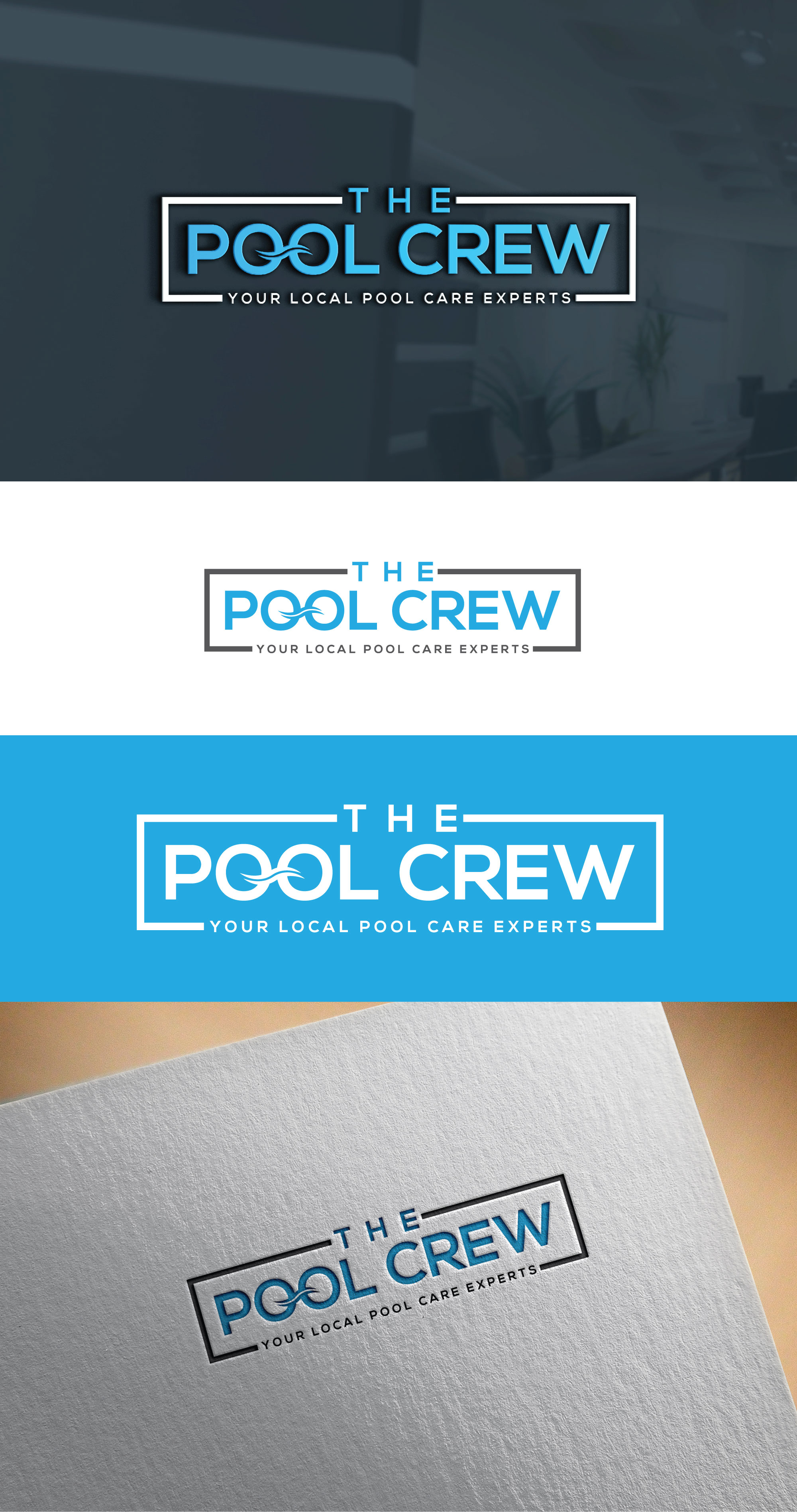 Logo Design by nur321 for The Pool Crew | Design #32880661