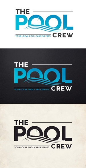 Logo Design by SR Creations. for The Pool Crew | Design: #32878690