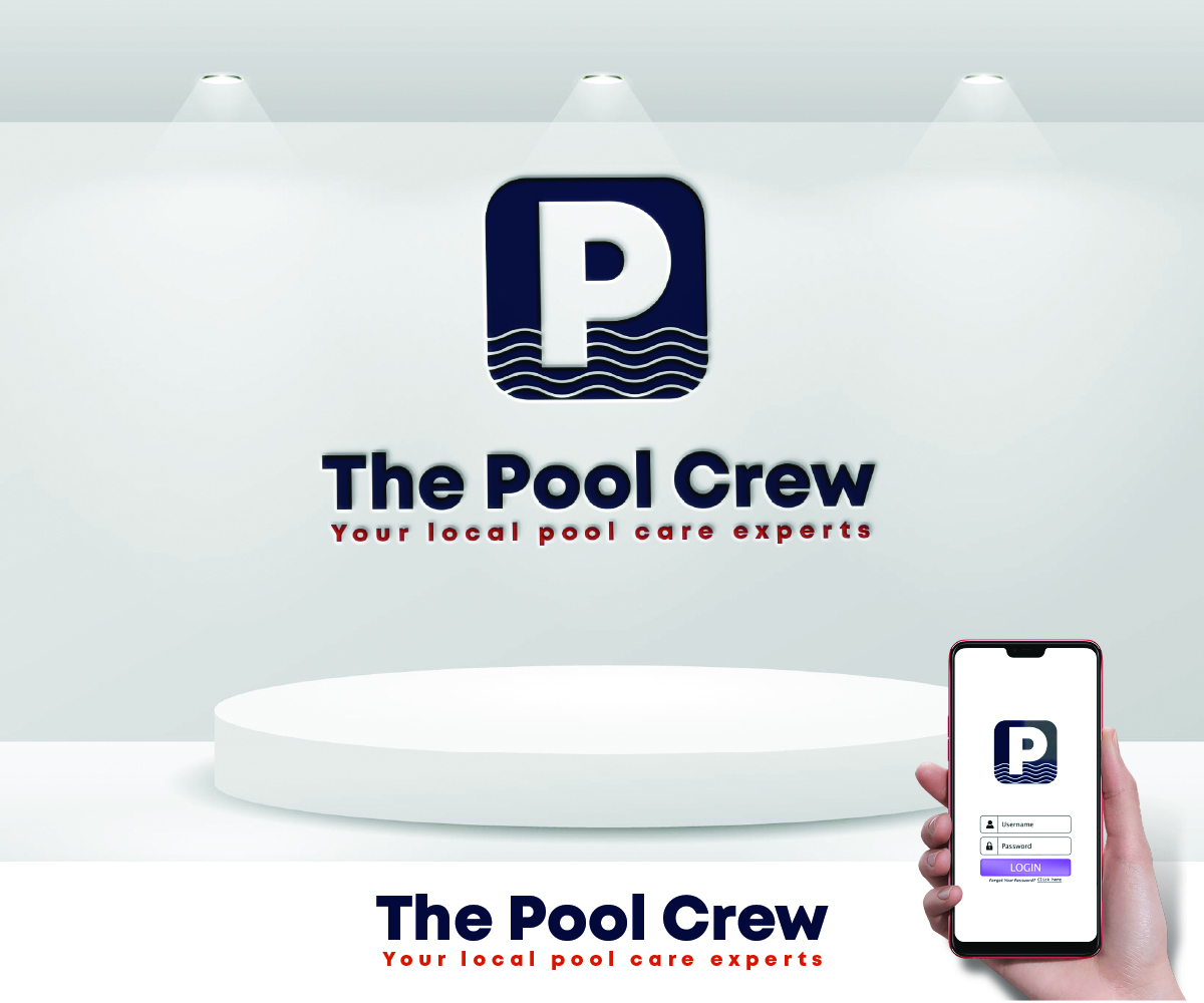 Logo Design by S5 for The Pool Crew | Design #32907950