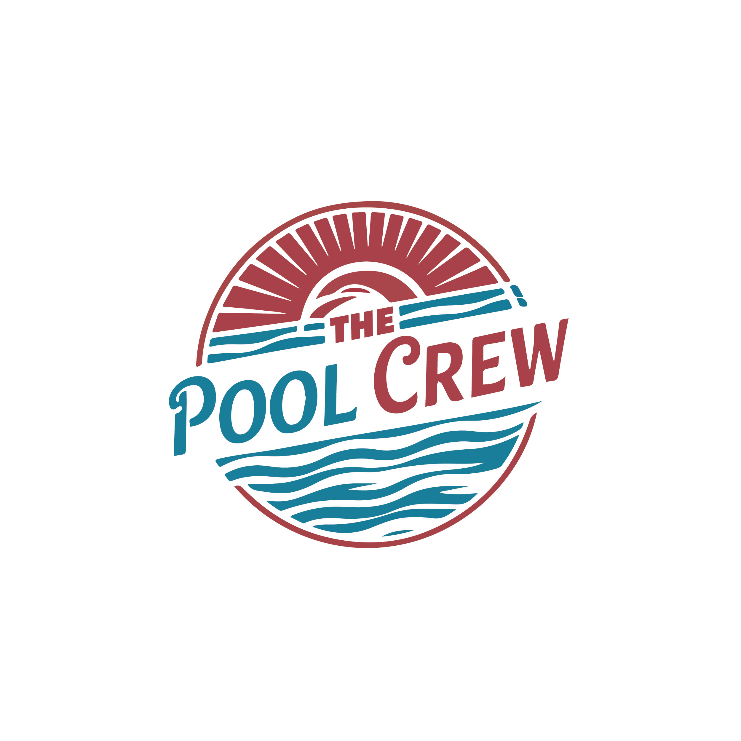 Logo Design by I, Maryzinha for The Pool Crew | Design #32921369