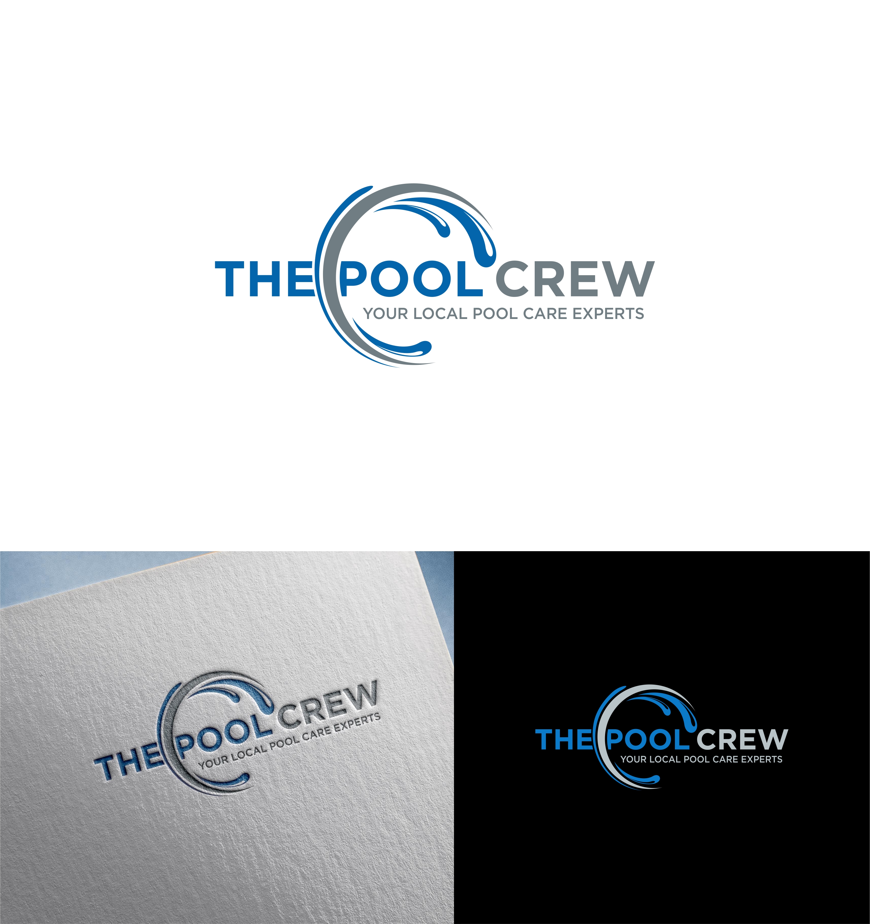 Logo Design by Joenet Jayawarna for The Pool Crew | Design #32912860