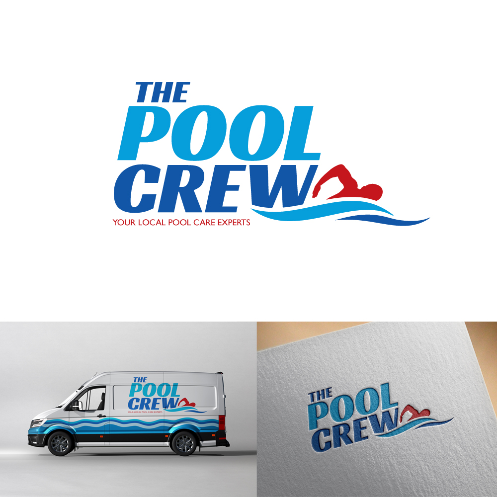 Logo Design by Fendr for The Pool Crew | Design #32899478
