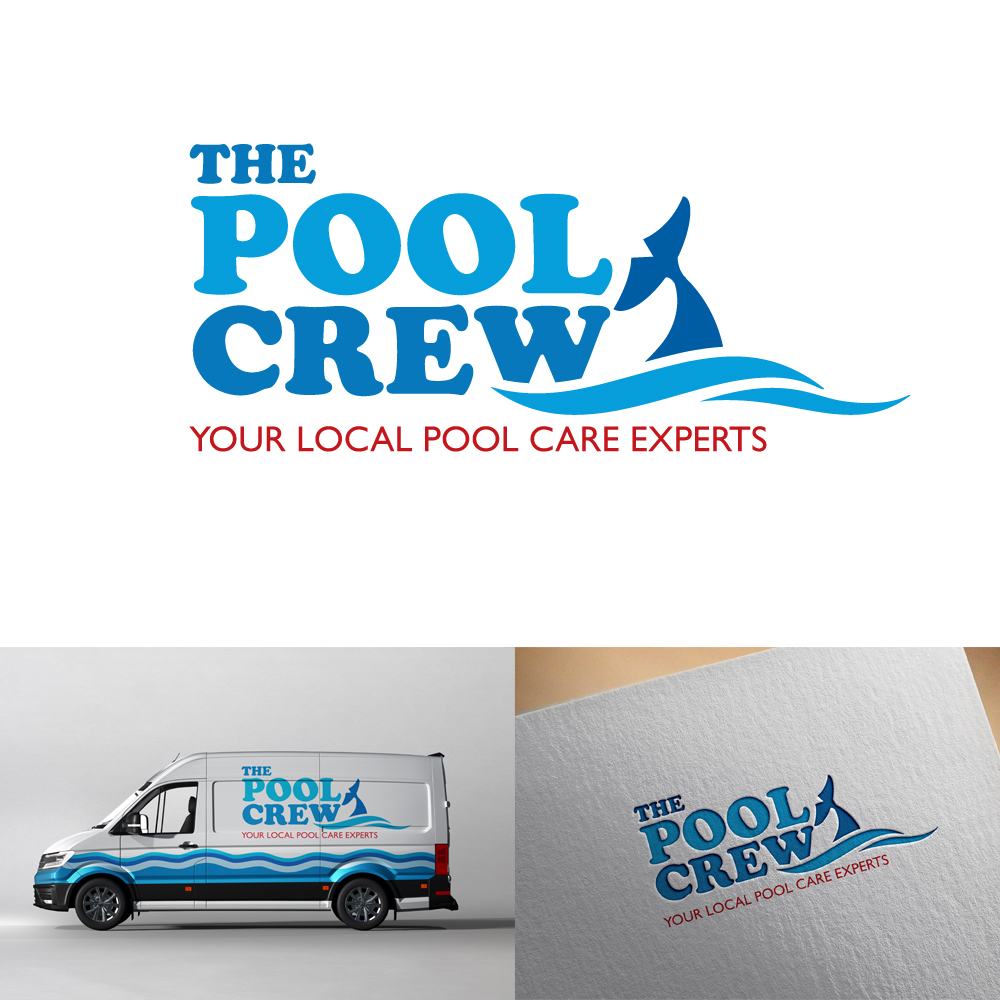Logo Design by Fendr for The Pool Crew | Design #32899481
