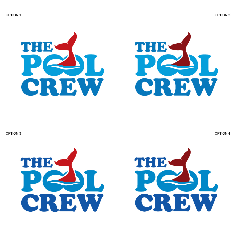 Logo Design by Fendr for The Pool Crew | Design #32903437