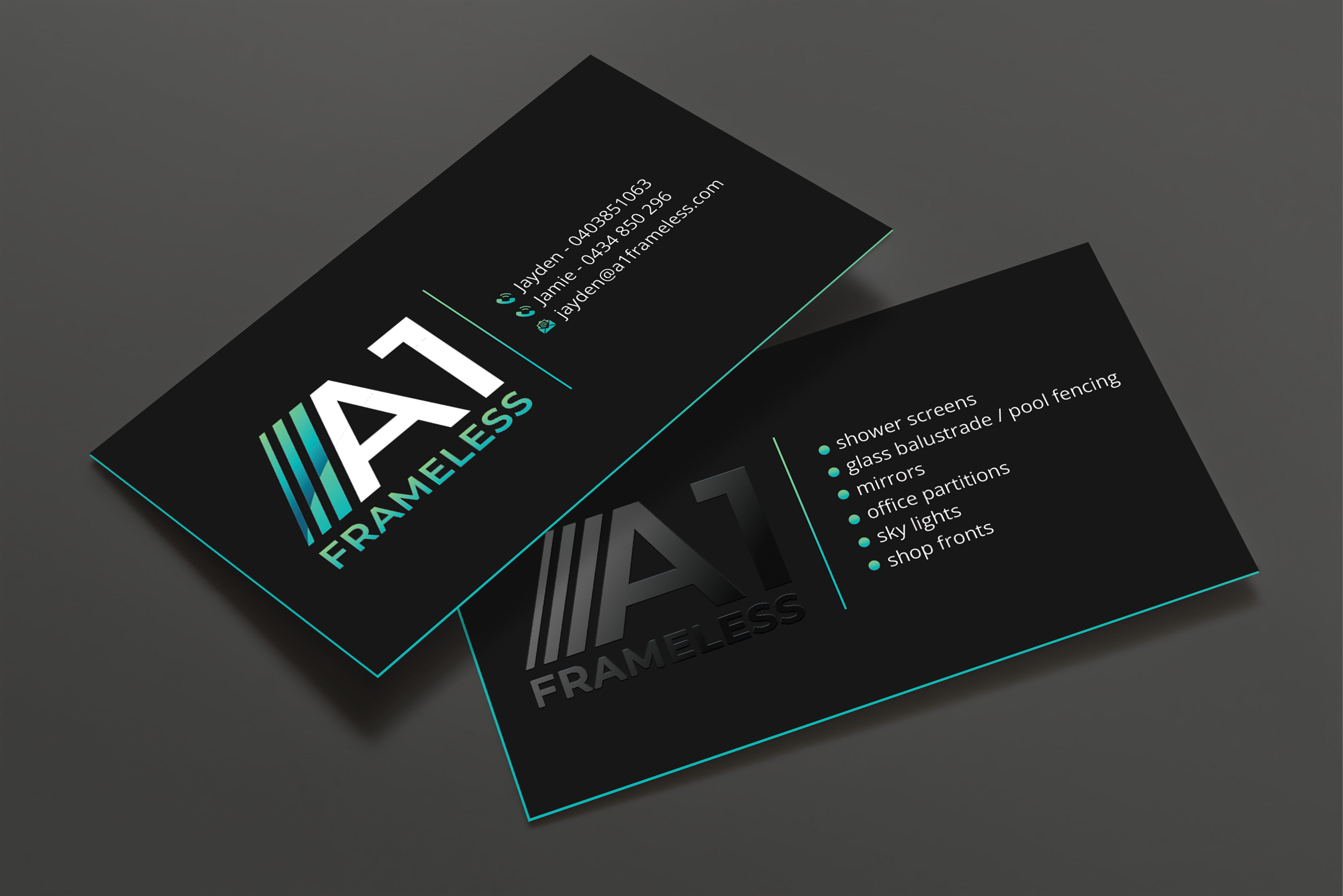 Business Card Design by Expert Bappy for A1 frameless  | Design #32868663