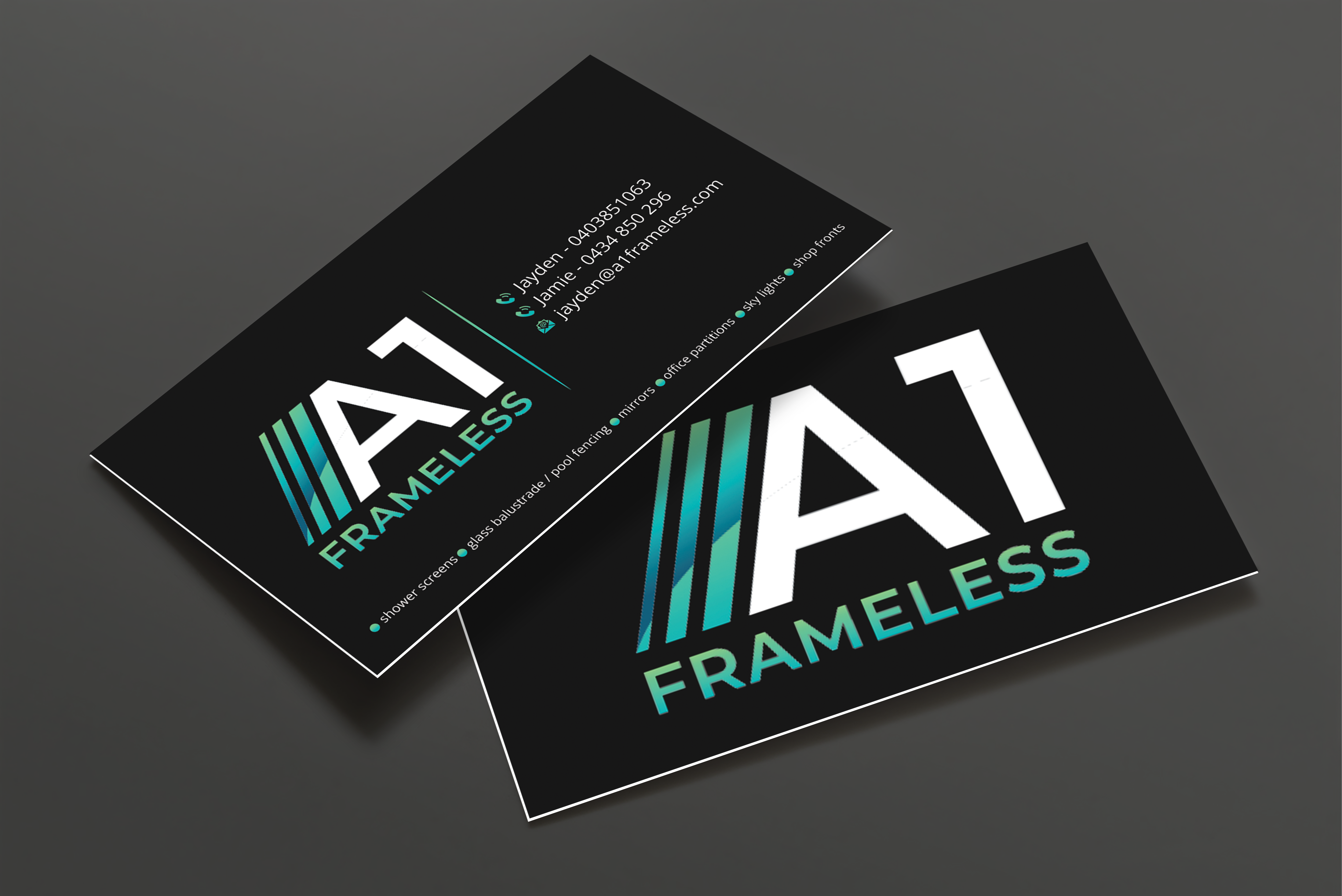 Business Card Design by Expert Bappy for A1 frameless  | Design #32868709