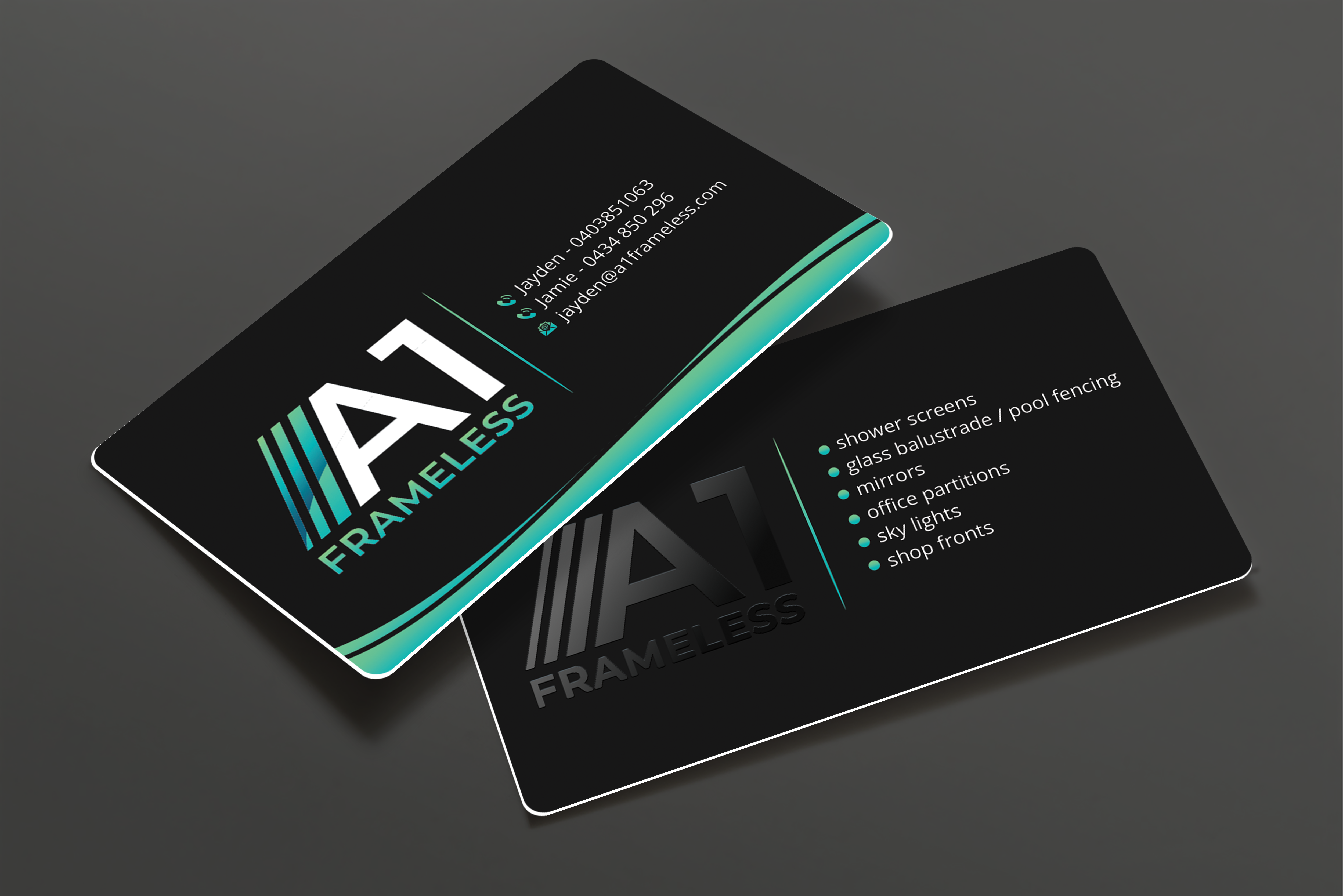 Business Card Design by Expert Bappy for A1 frameless  | Design #32869804