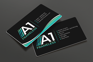 Business Card Design by Expert Bappy for A1 frameless  | Design: #32869834