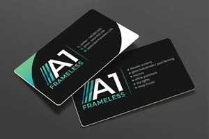 Business Card Design by Expert Bappy for A1 frameless  | Design: #32869887