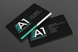 Business Card Design by Expert Bappy for A1 frameless  | Design: #32869909