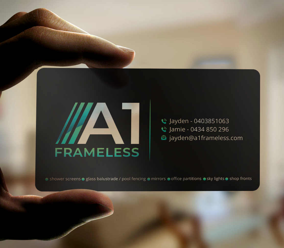 Visitenkarten-Design von Expert Bappy für A1 frameless  | Design #32869910