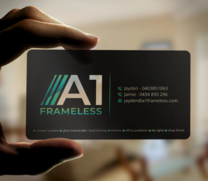 Business Card Design by Expert Bappy for A1 frameless  | Design: #32869910