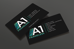 Business Card Design by Expert Bappy for A1 frameless  | Design: #32870439