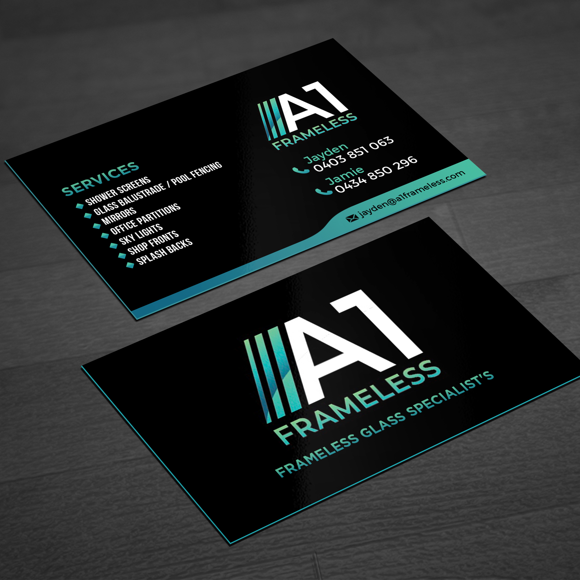 Visitenkarten-Design von WellDesign für A1 frameless  | Design #32871264