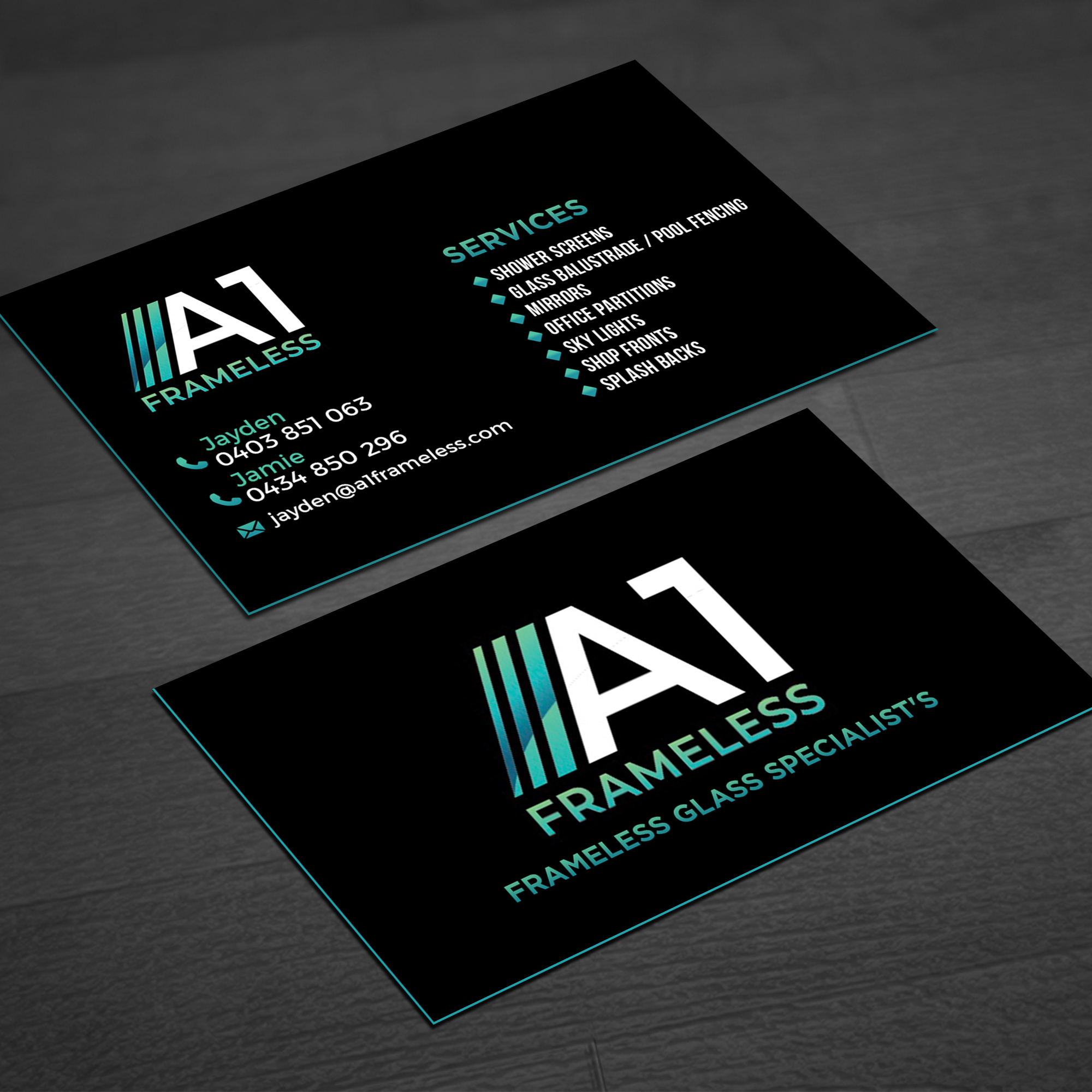 Visitenkarten-Design von WellDesign für A1 frameless  | Design #32871265