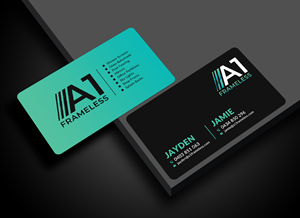 Design de Carte de Visite par Sun Moon Graphic Designer pour A1 frameless  | Design : #32870096