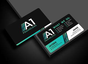 Design de Carte de Visite par Sun Moon Graphic Designer pour A1 frameless  | Design : #32870097