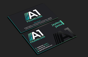 Business Card Design by DesignerShahadat for A1 frameless  | Design: #32870991
