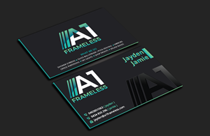 Business Card Design by DesignerShahadat for A1 frameless  | Design: #32870993
