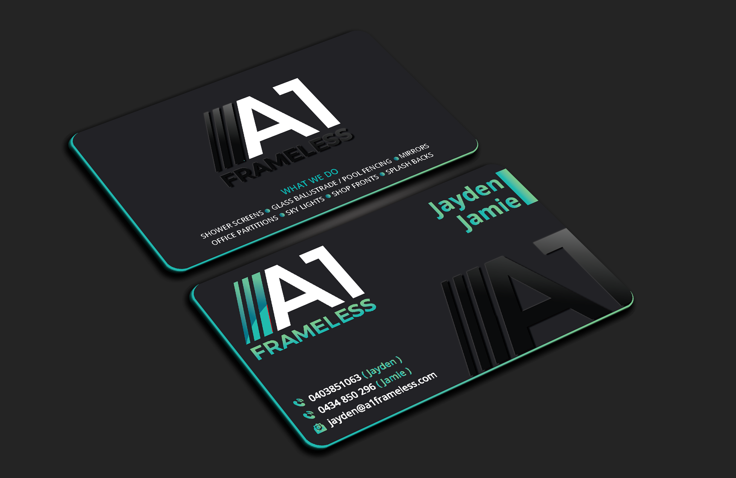 Business Card Design by DesignerShahadat for A1 frameless  | Design #32871000