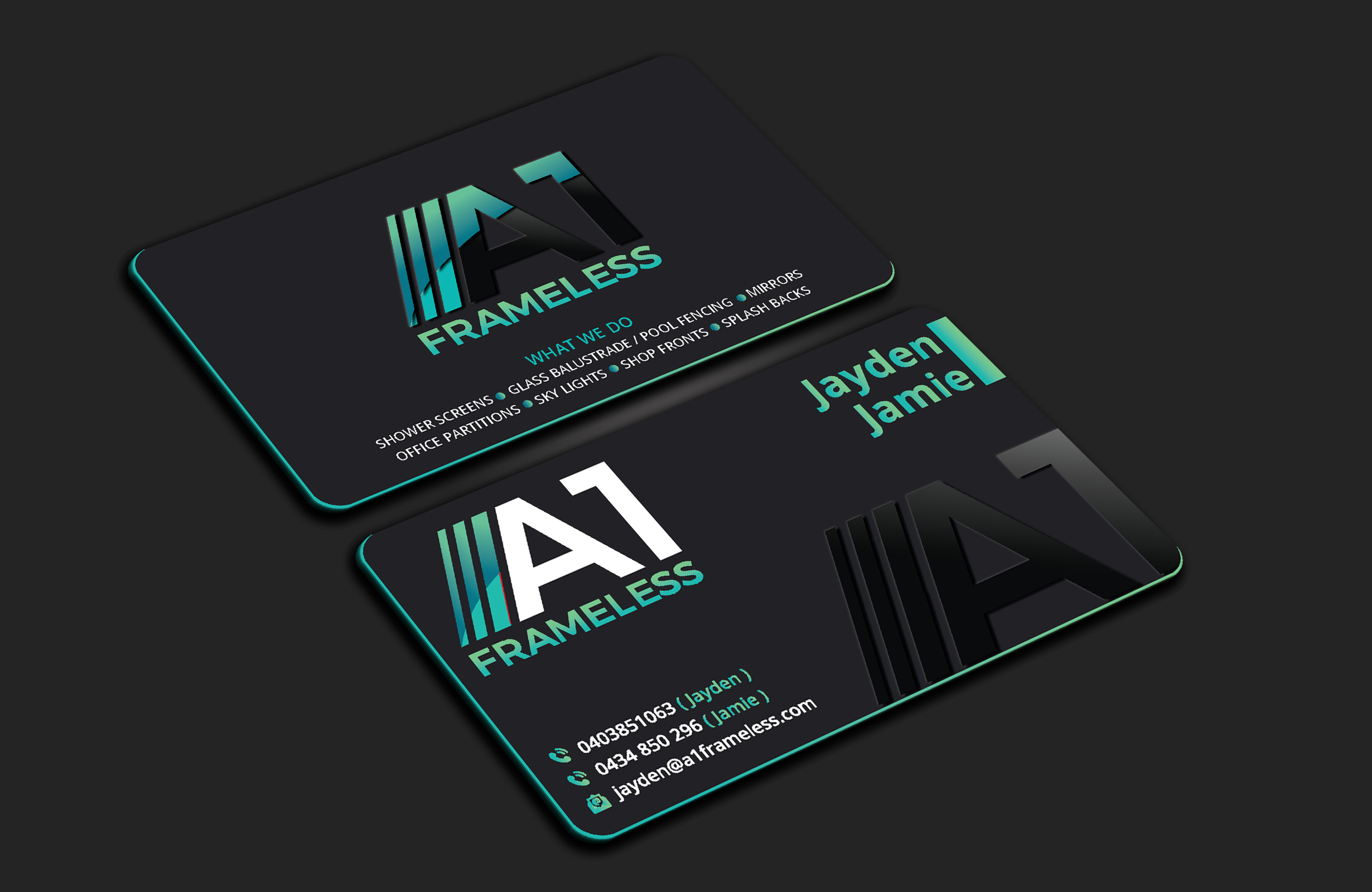 Visitenkarten-Design von DesignerShahadat für A1 frameless  | Design #32871005