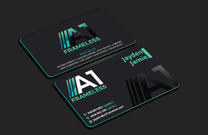 Business Card Design by DesignerShahadat for A1 frameless  | Design: #32871005