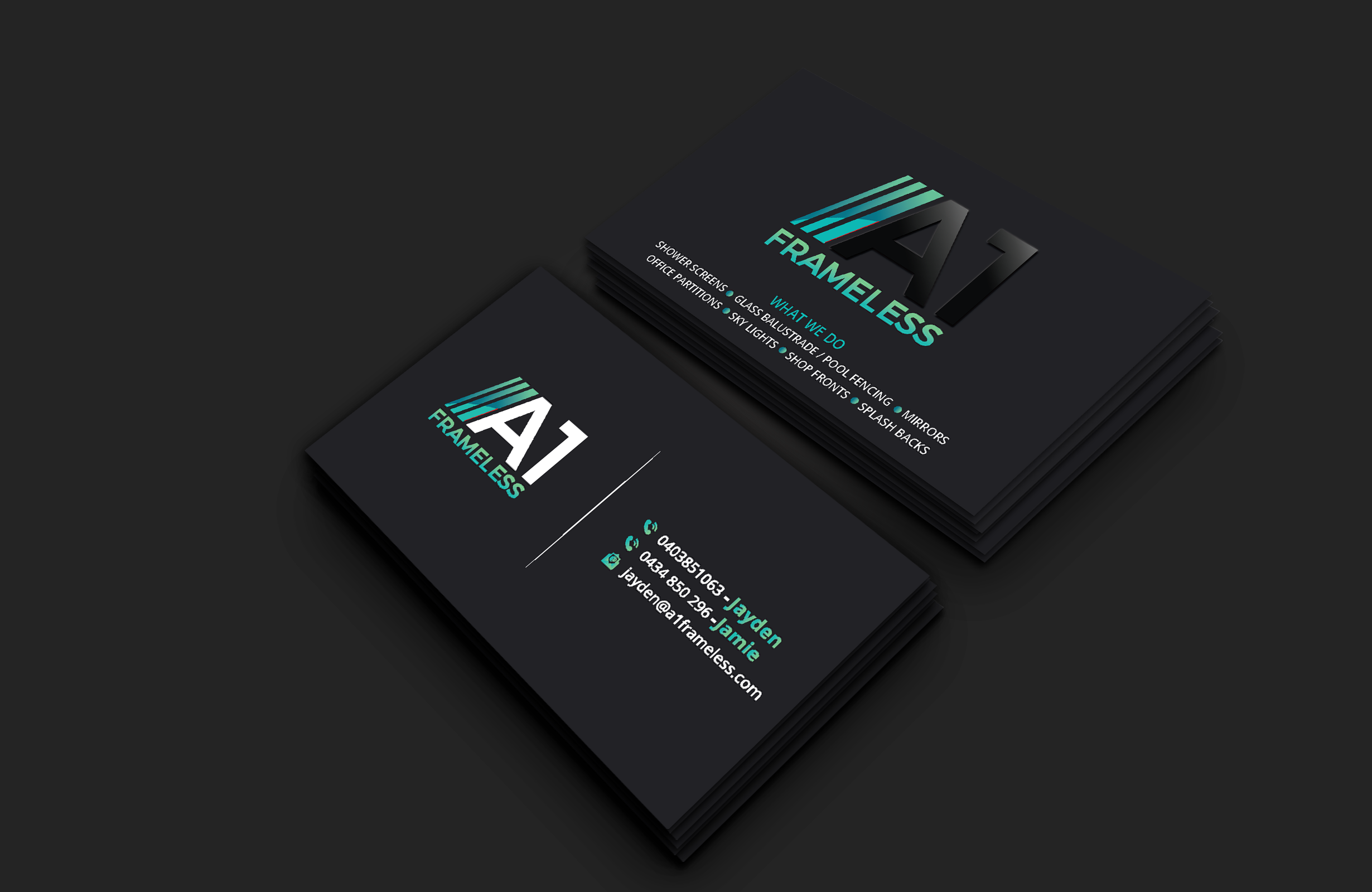 Visitenkarten-Design von DesignerShahadat für A1 frameless  | Design #32871017