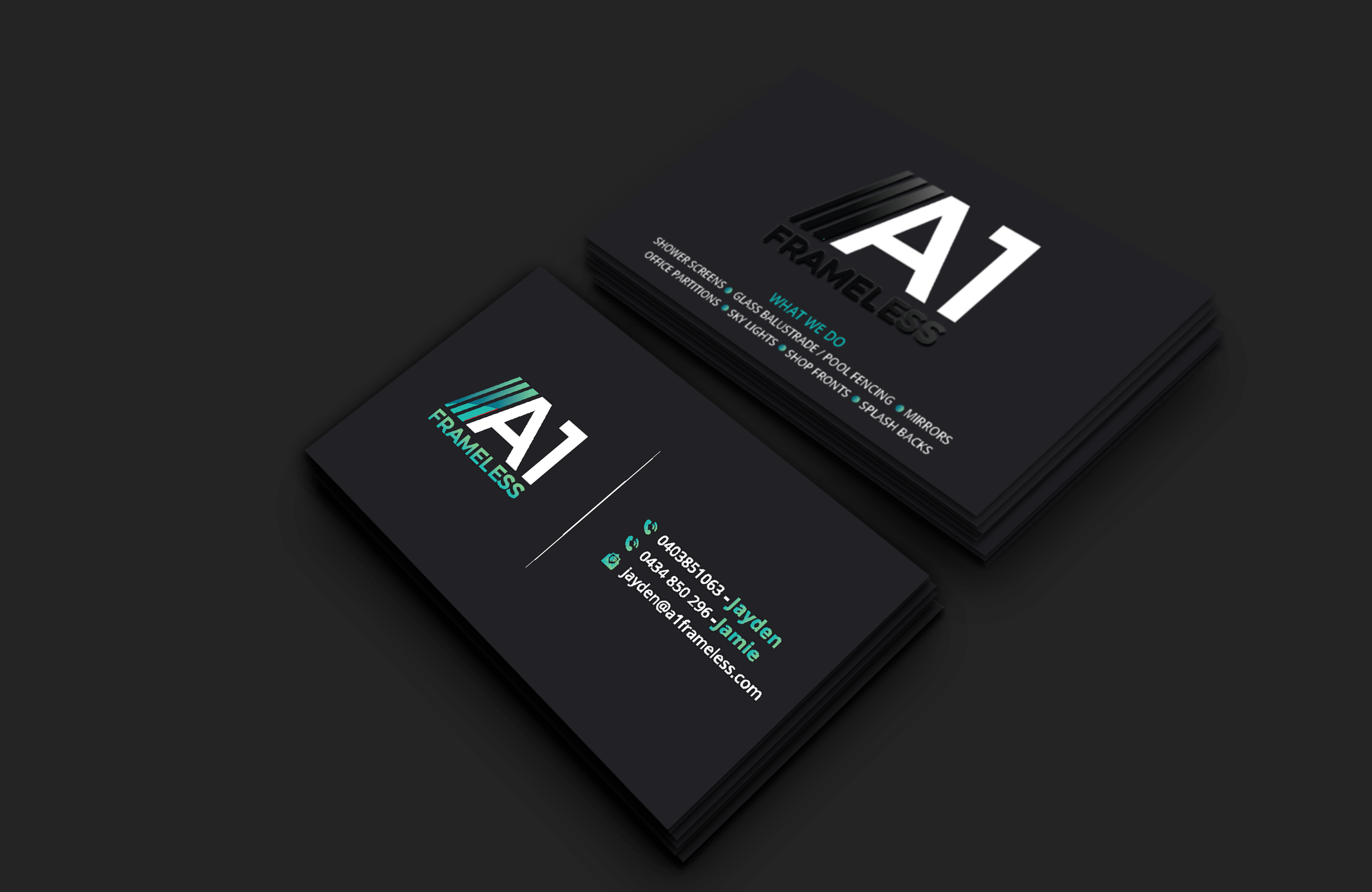 Visitenkarten-Design von DesignerShahadat für A1 frameless  | Design #32871018