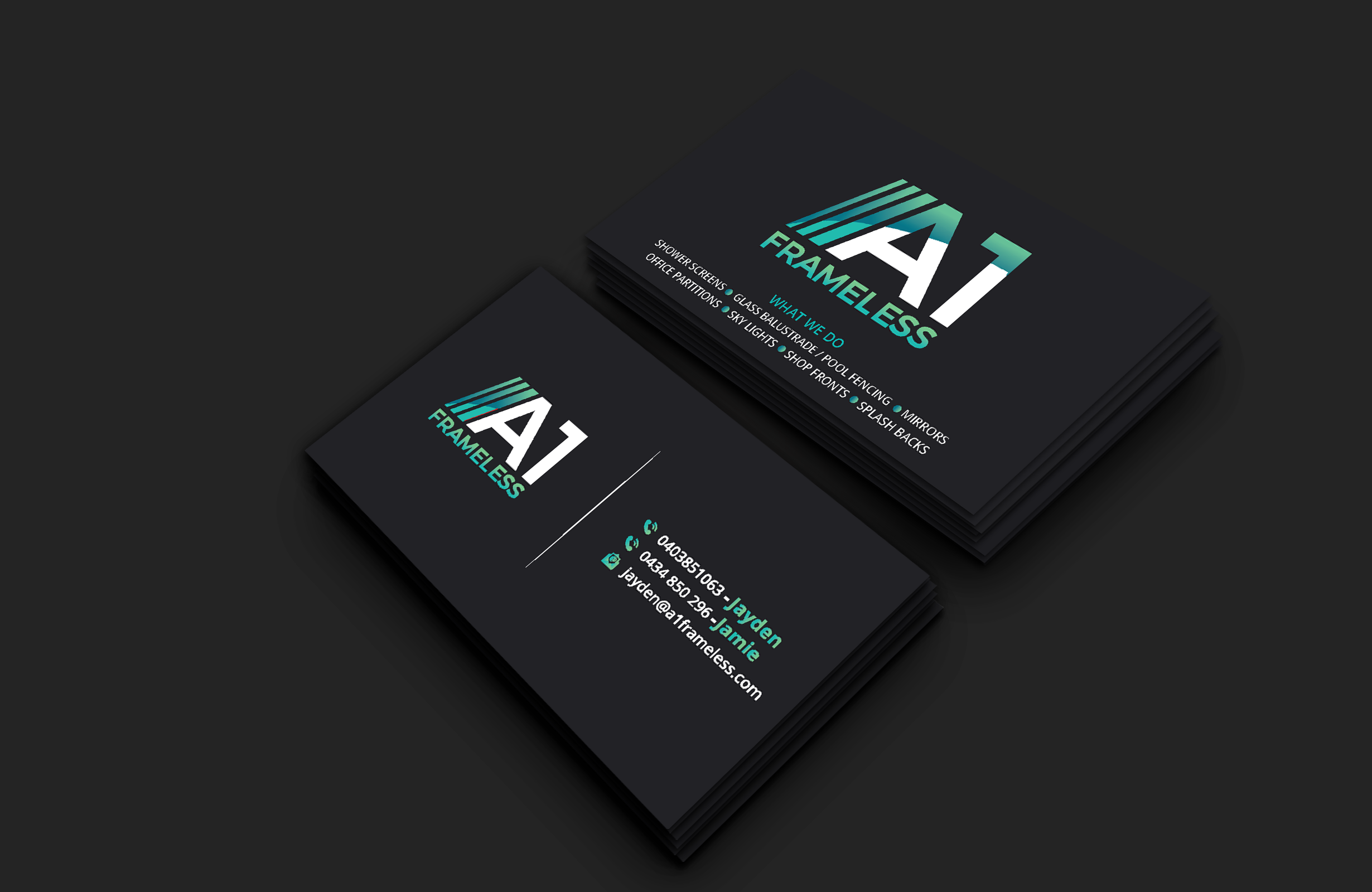 Visitenkarten-Design von DesignerShahadat für A1 frameless  | Design #32871020