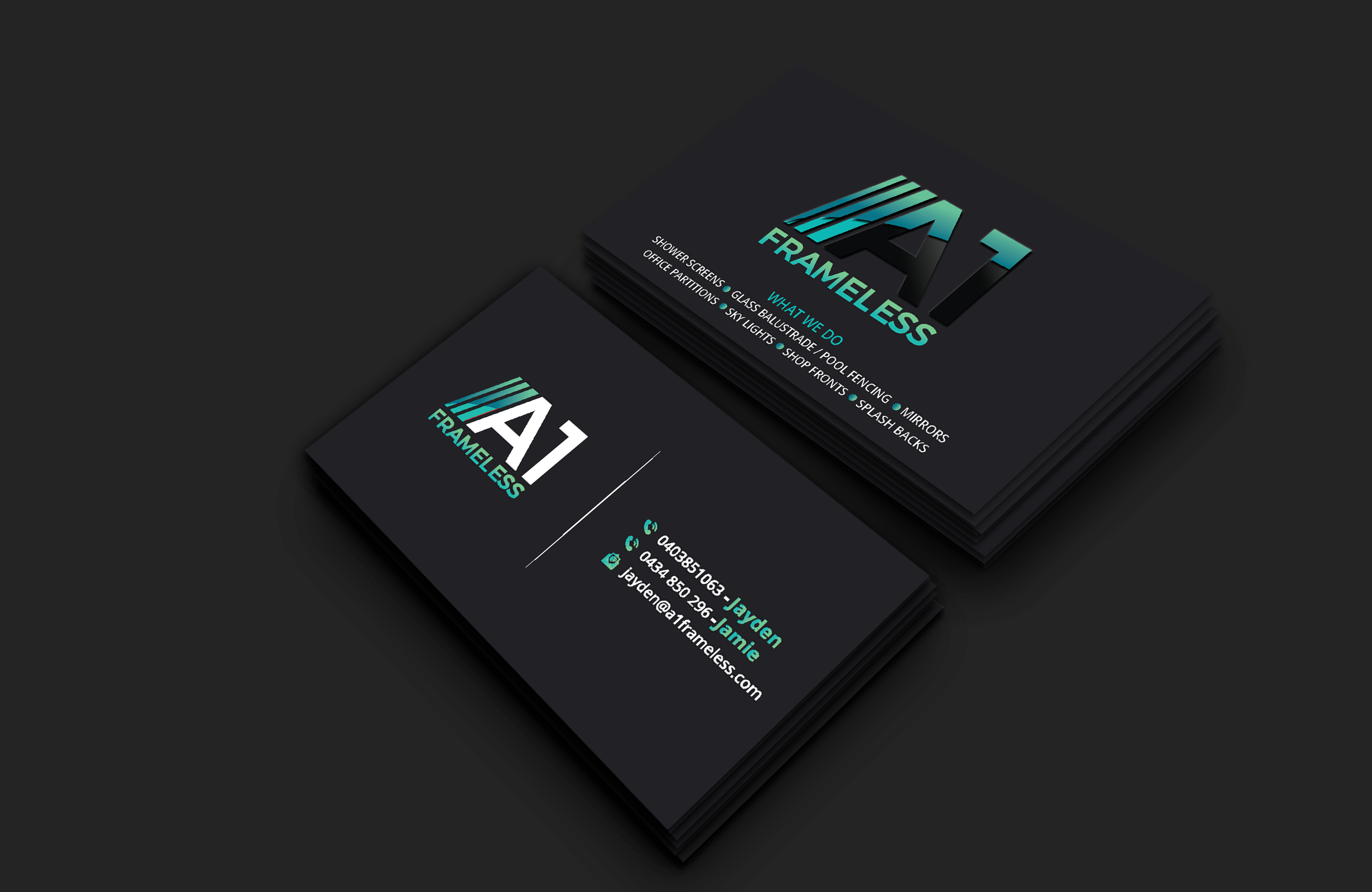 Visitenkarten-Design von DesignerShahadat für A1 frameless  | Design #32871021