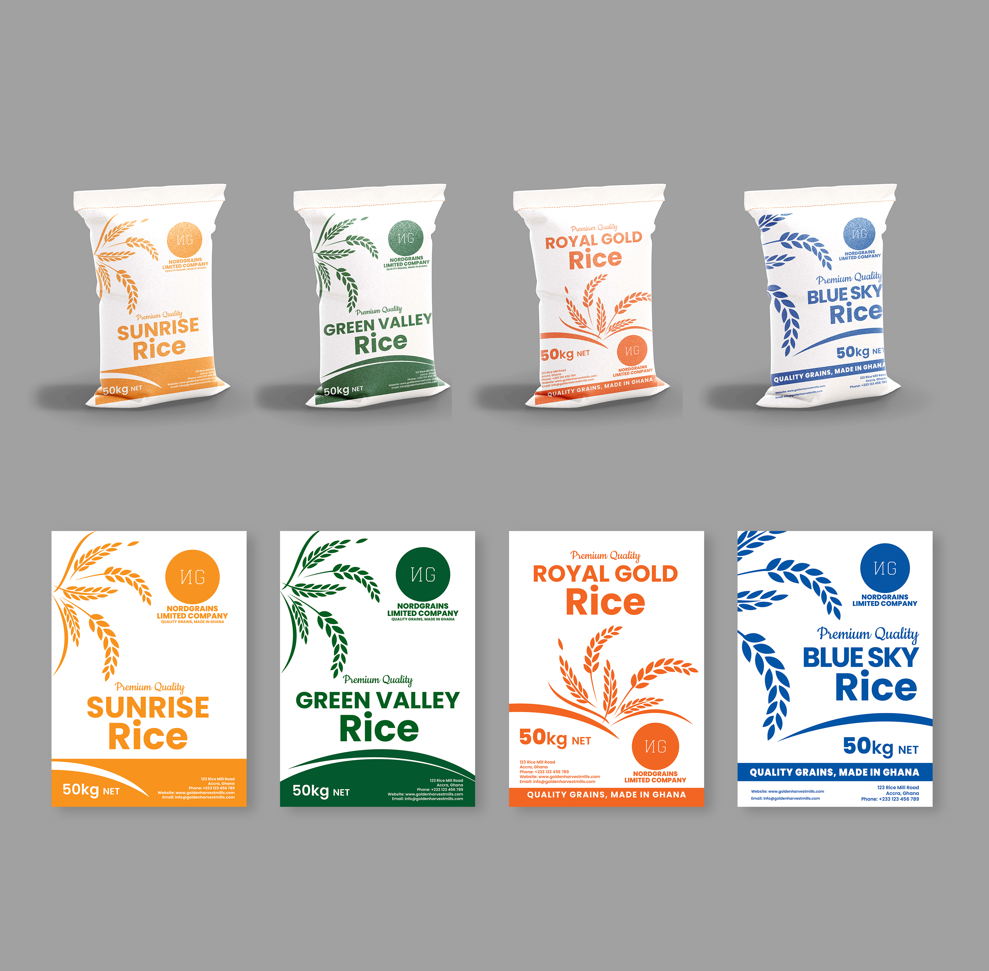 Design Emballage par mscreations.lk pour Nordgrains Limited Company | Design #32947700