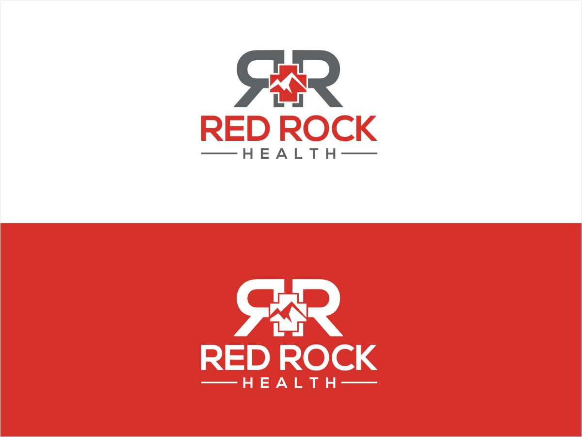 Logo-Design von creative Suja für Red Rock Health, LLC | Design #32885473