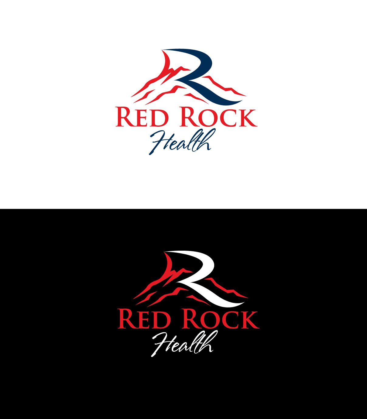 Logo Design by LogoPoko for Red Rock Health, LLC | Design #32879082