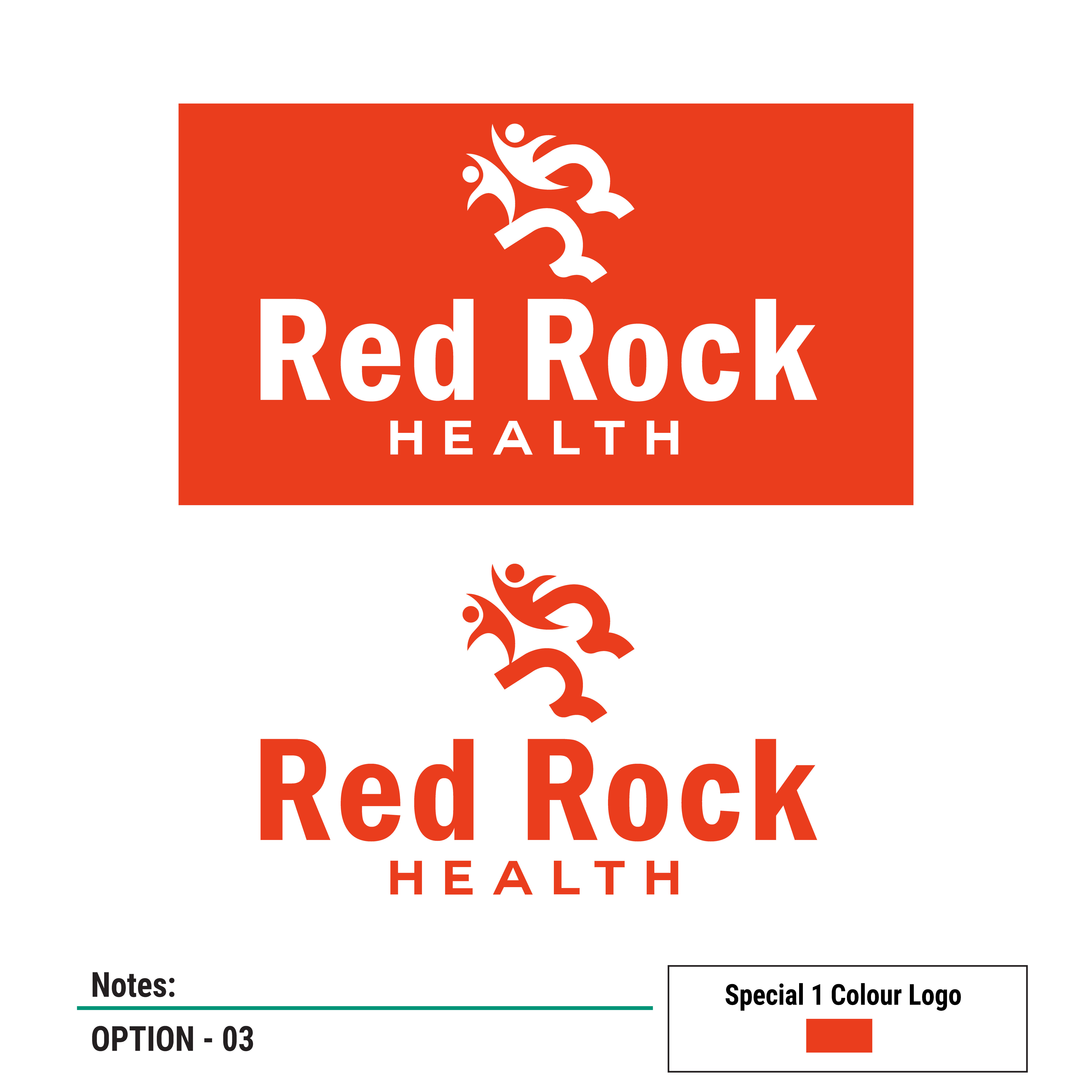 Logo Design by shanaka SL for Red Rock Health, LLC | Design #32887358