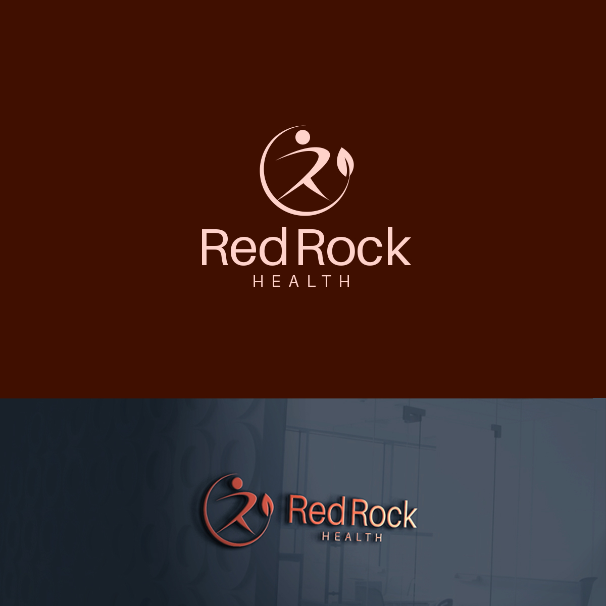 Logo Design by DesignSNW for Red Rock Health, LLC | Design #32881059