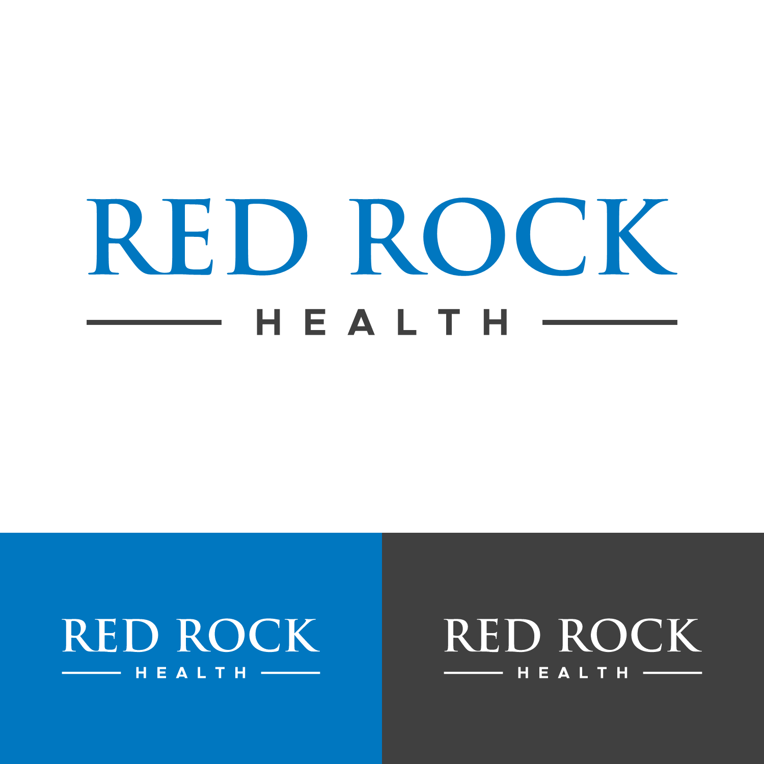 Logo Design by waee for Red Rock Health, LLC | Design #32879284