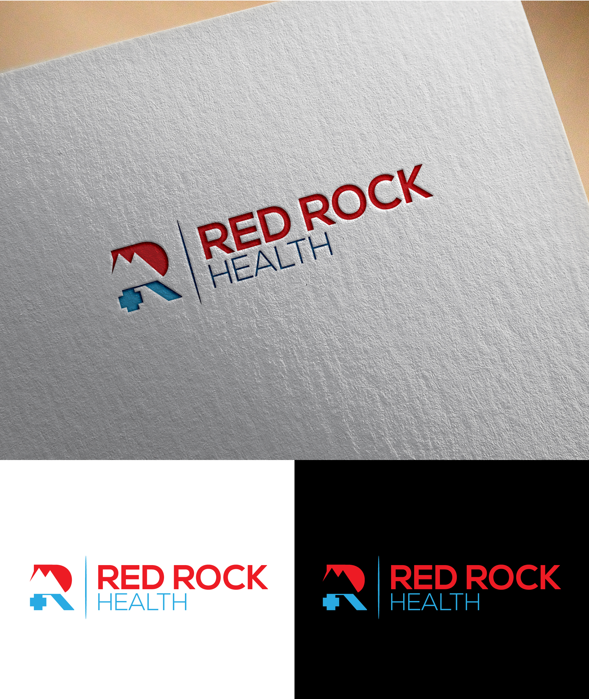 Diseño de Logo por 100%design para Red Rock Health, LLC | Diseño #32873725