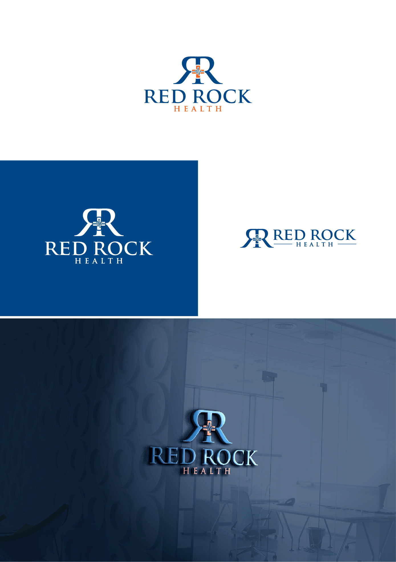 Logo Design by Maruf8395 for Red Rock Health, LLC | Design #32880764