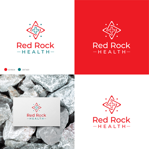 Logo Design by AliArsh for Red Rock Health, LLC | Design: #32879166