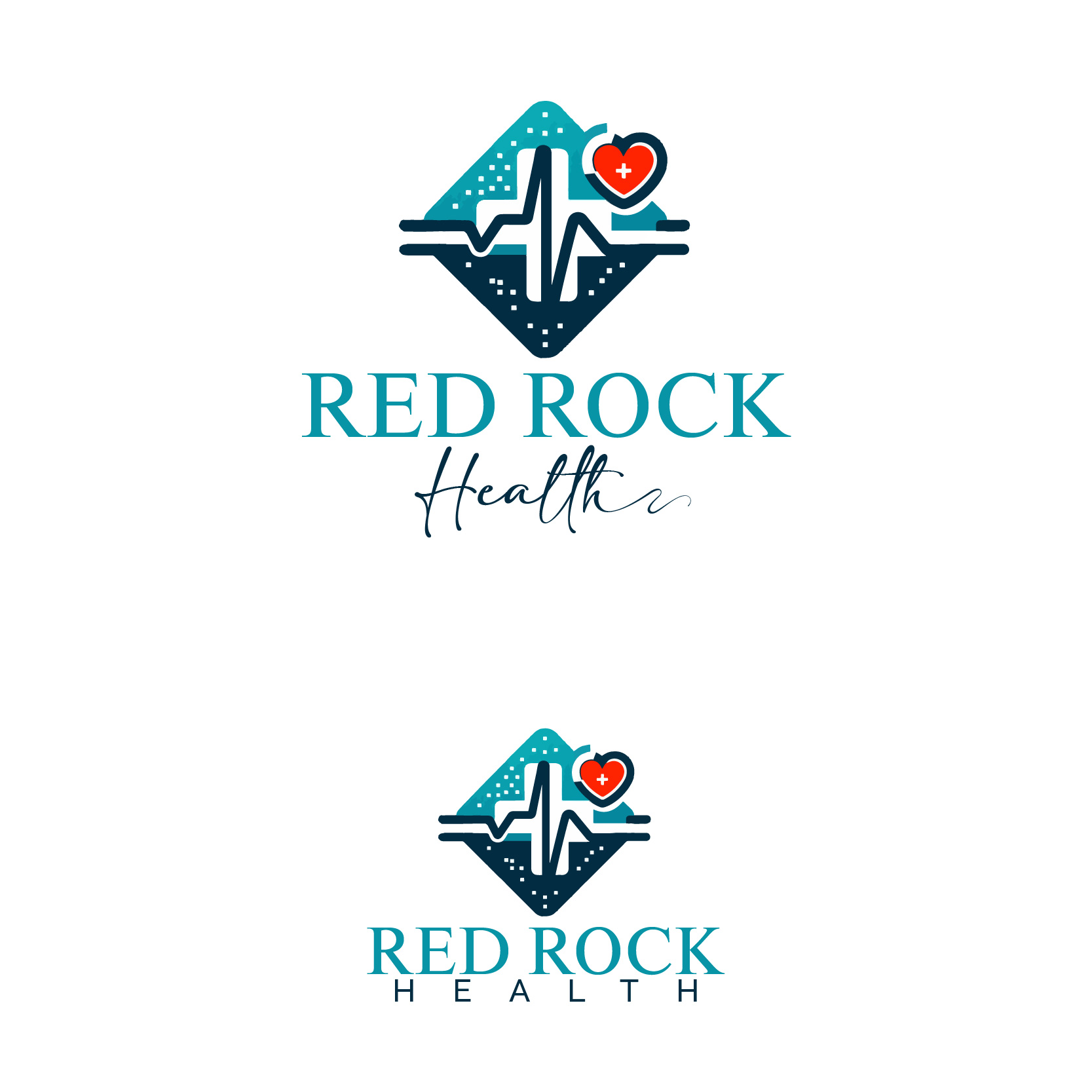 Logo Design by Harry Creative for Red Rock Health, LLC | Design #32877571