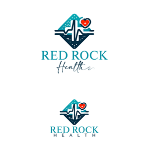 Logo Design by Harry Creative for Red Rock Health, LLC | Design: #32877571