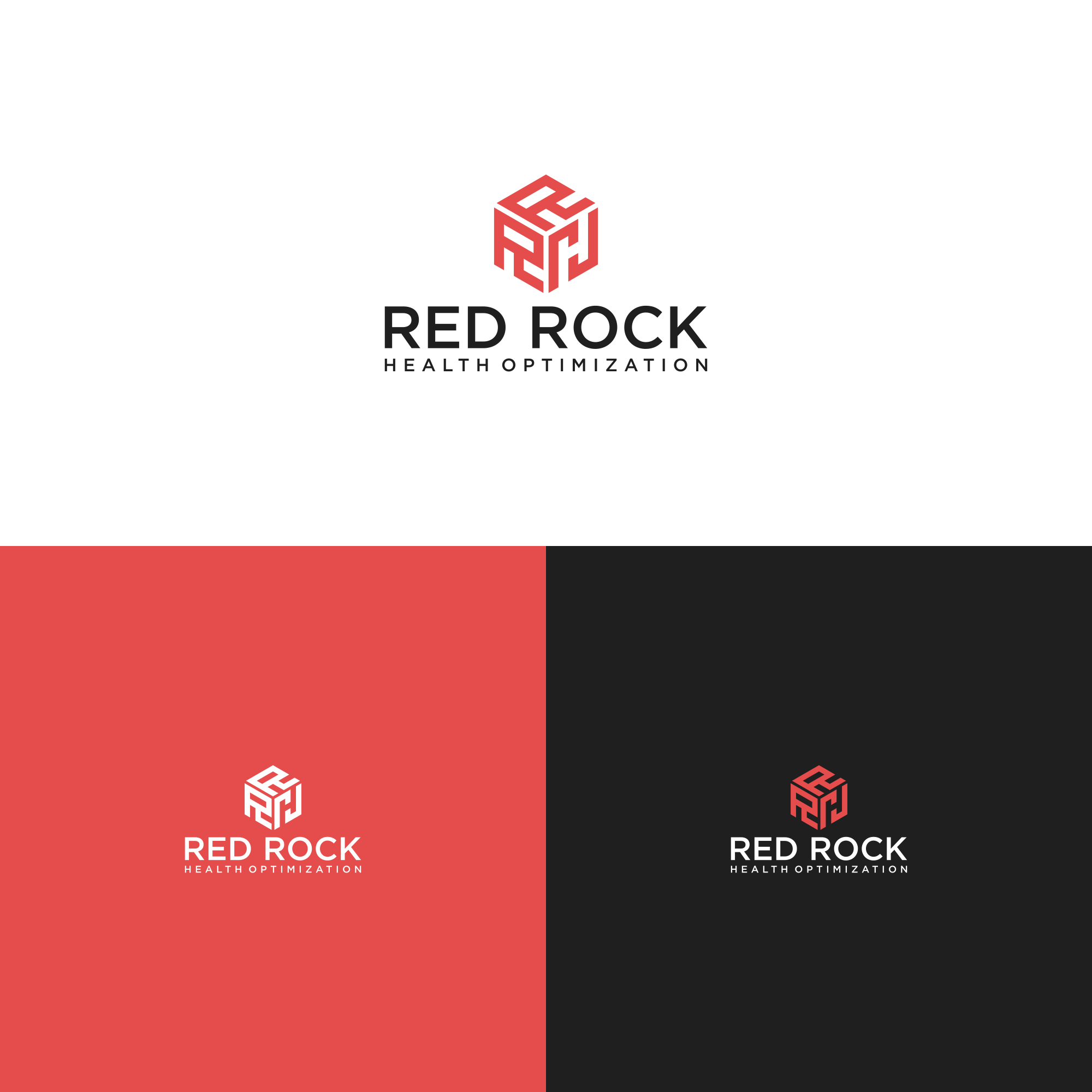 Logo Design by Joyko design for Red Rock Health, LLC | Design: #32886465