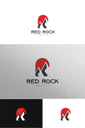 Logo Design by Christian Cruz for Red Rock Health, LLC | Design: #32880043