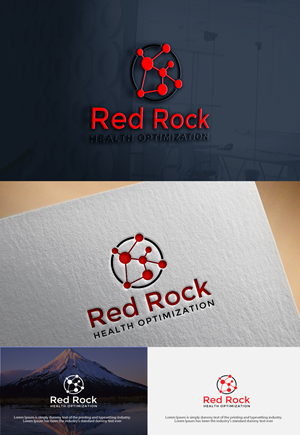 Logo Design by Tatiana Paulo for Red Rock Health, LLC | Design: #32886009