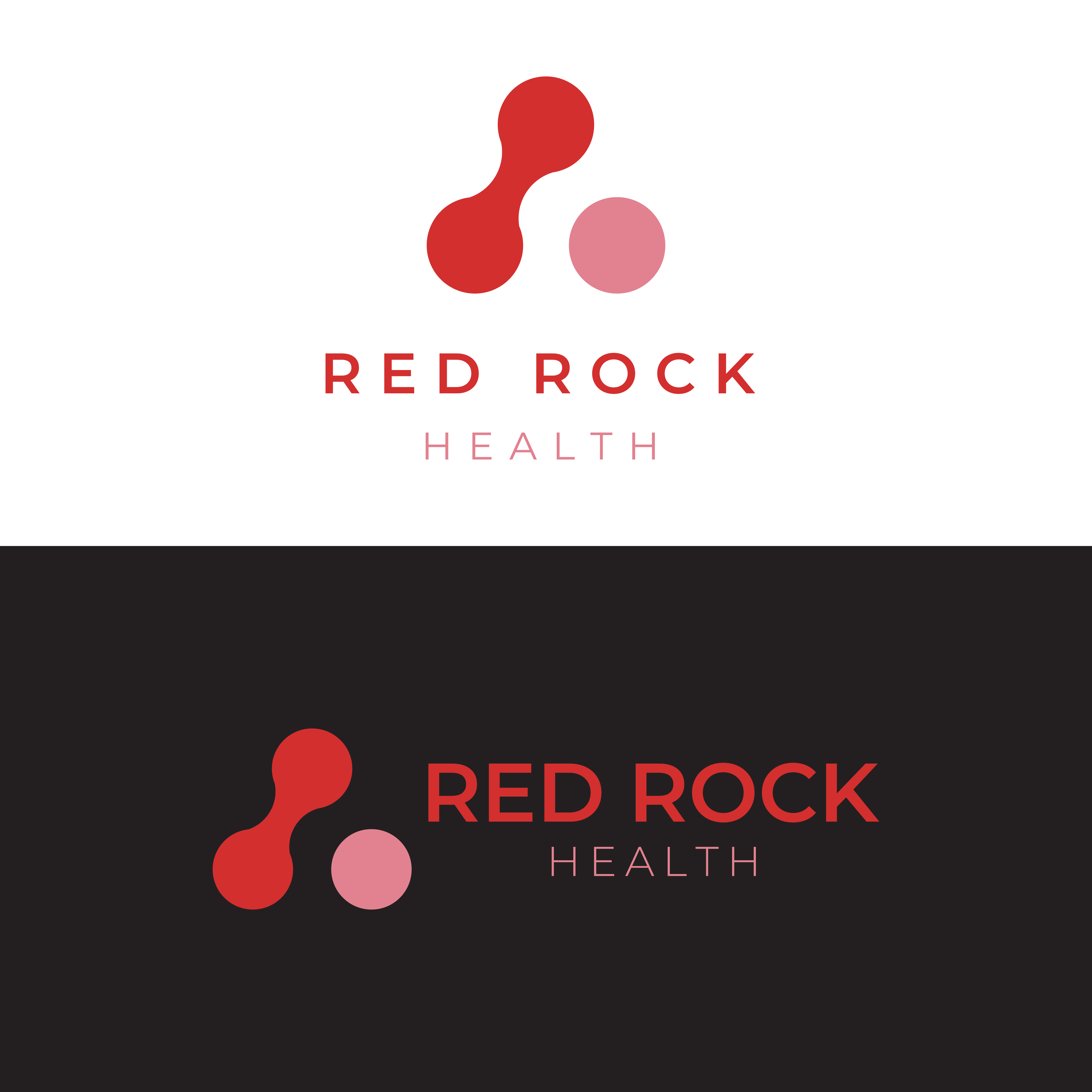 Logo Design by Boril Std for Red Rock Health, LLC | Design #32881102