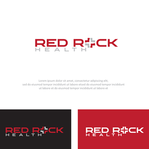 Logo Design by Anekaa for Red Rock Health, LLC | Design: #32873093